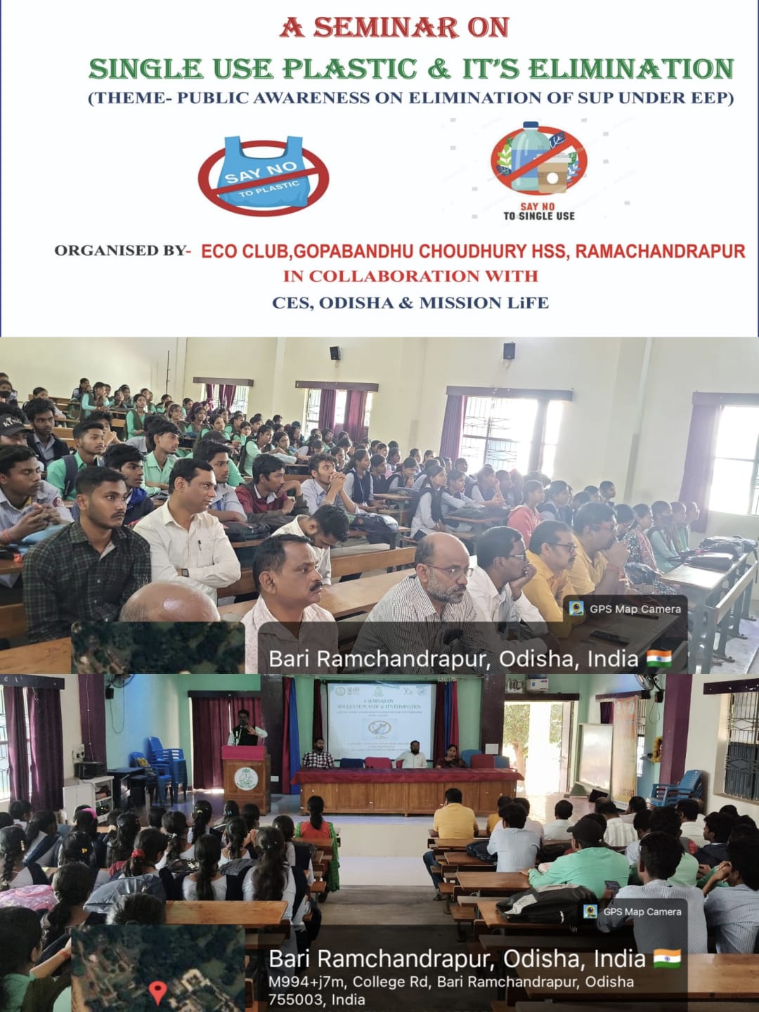 Seminar on Single Use Plastic & It's Elimination